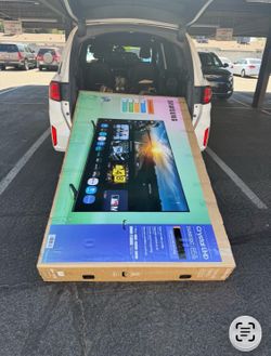 85 TV Samsung smart 4K HDTV $55 down on Financing for delivery six month warranty 120hz