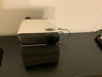Compact Home Projector Black and White