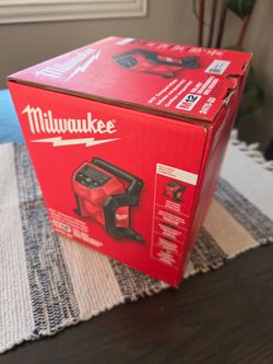 Brand New Sealed Milwaukee M12 12-Volt Lithium-Ion Cordless Electric Portable Inflator (Tool-Only)