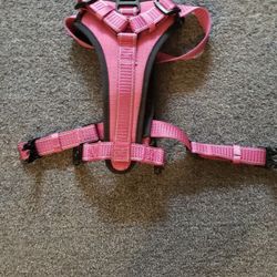 Dog Kong Max pink harness medium size
