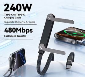 The Only Cable You’ll Ever Need: Charge, Stream, and Hold Everything.