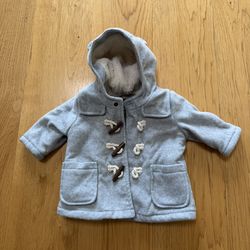 0-6 Month Baby Gap Sherpa Lined Jacket