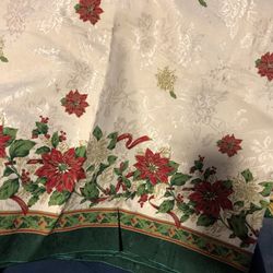 Christmas table linen