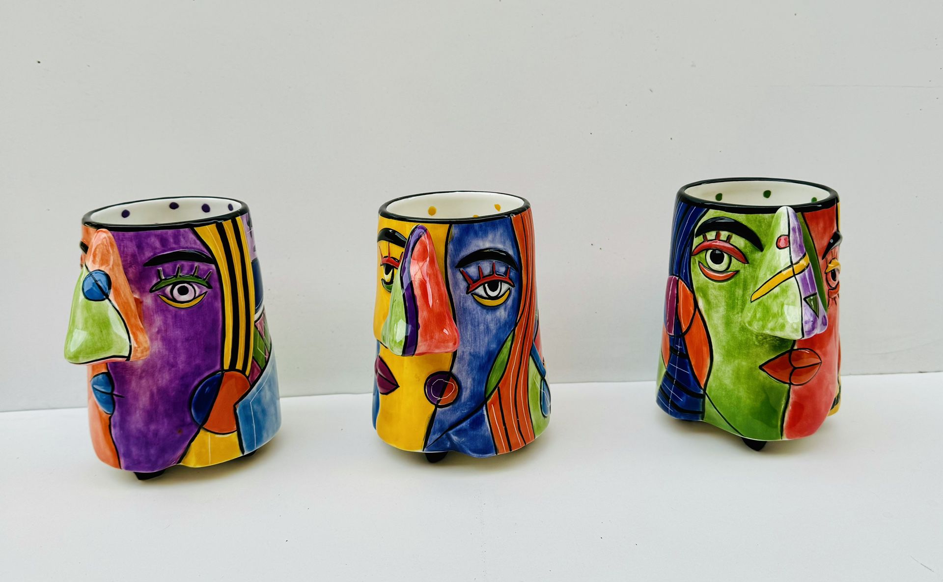 Artisanal Colorful Mugs by Muzeum 