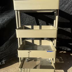 4 Tier Metal Cart