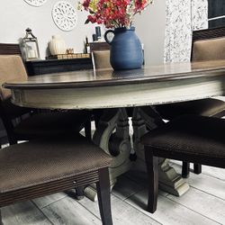 Round Dining Table For 6
