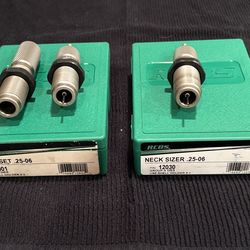 RCBS die set with extras