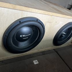 10s Ct Sounds Tropo With Custom Ported Box 