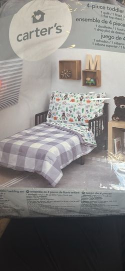 Toddler comforter and pillowcase