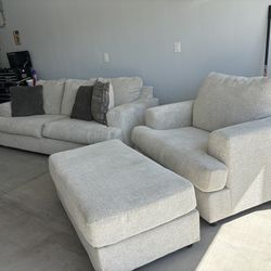 Couch , Chair And Ottoman 