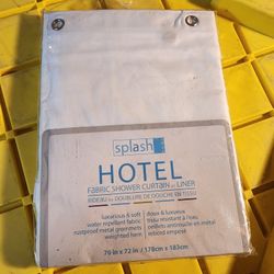 Fabric Shower Curtain/Liner