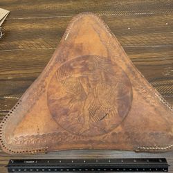 Leather Seat For Tripod Camp Stool