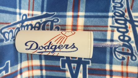 Custom Dodgers Bling Tumbler