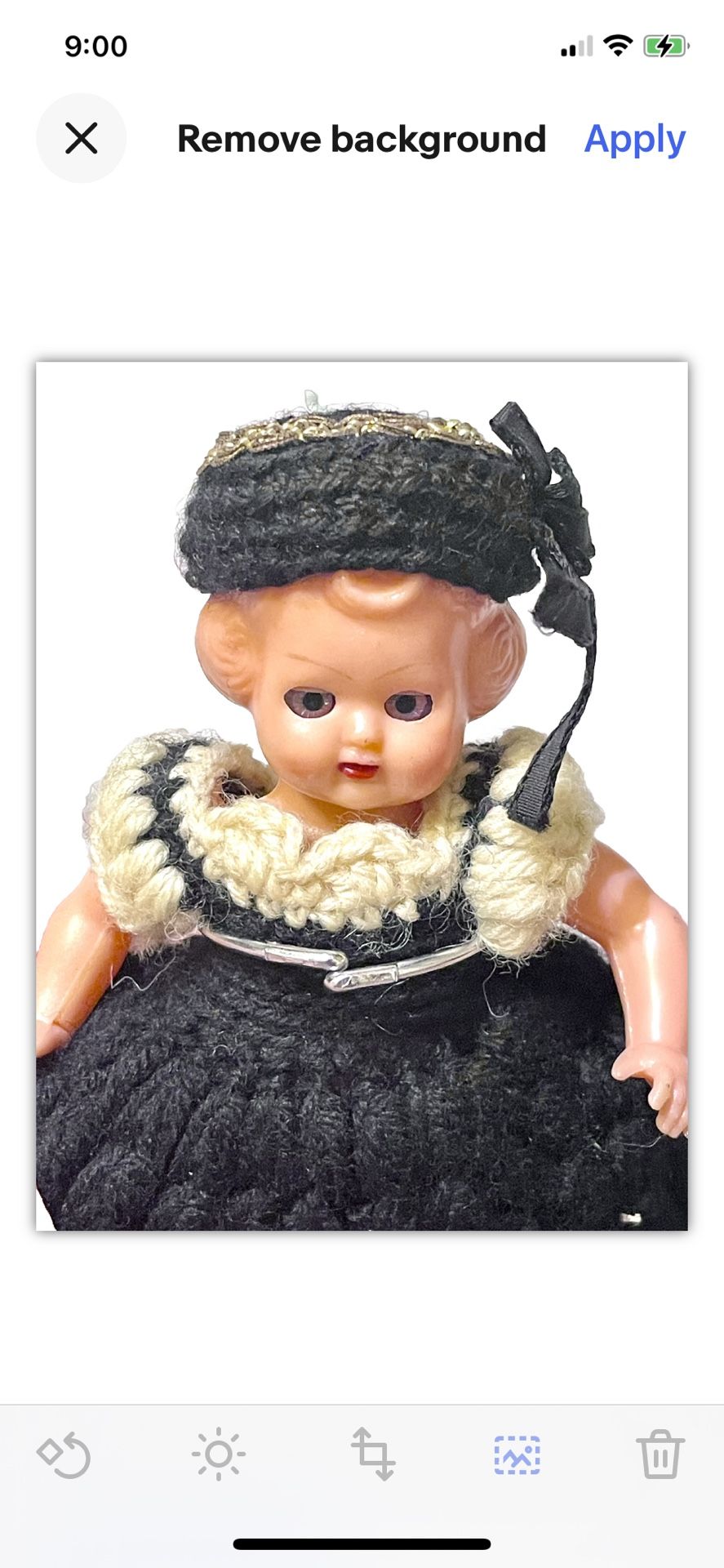 Vintage Italian Sleepy Eyed Doll