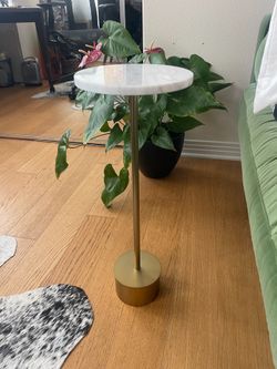 Article Tarvok - Marble Drink Table (2x)