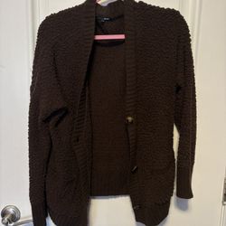 2X BROWN CARDIGAN