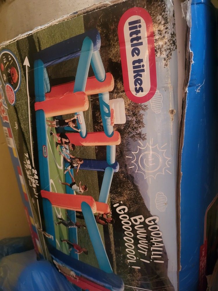 Soccer And Basketball Inflatable