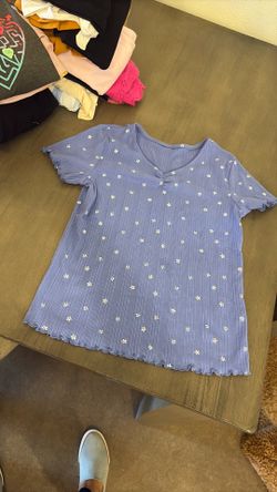 Girl’s Art Class Ribbed Shirt size 12