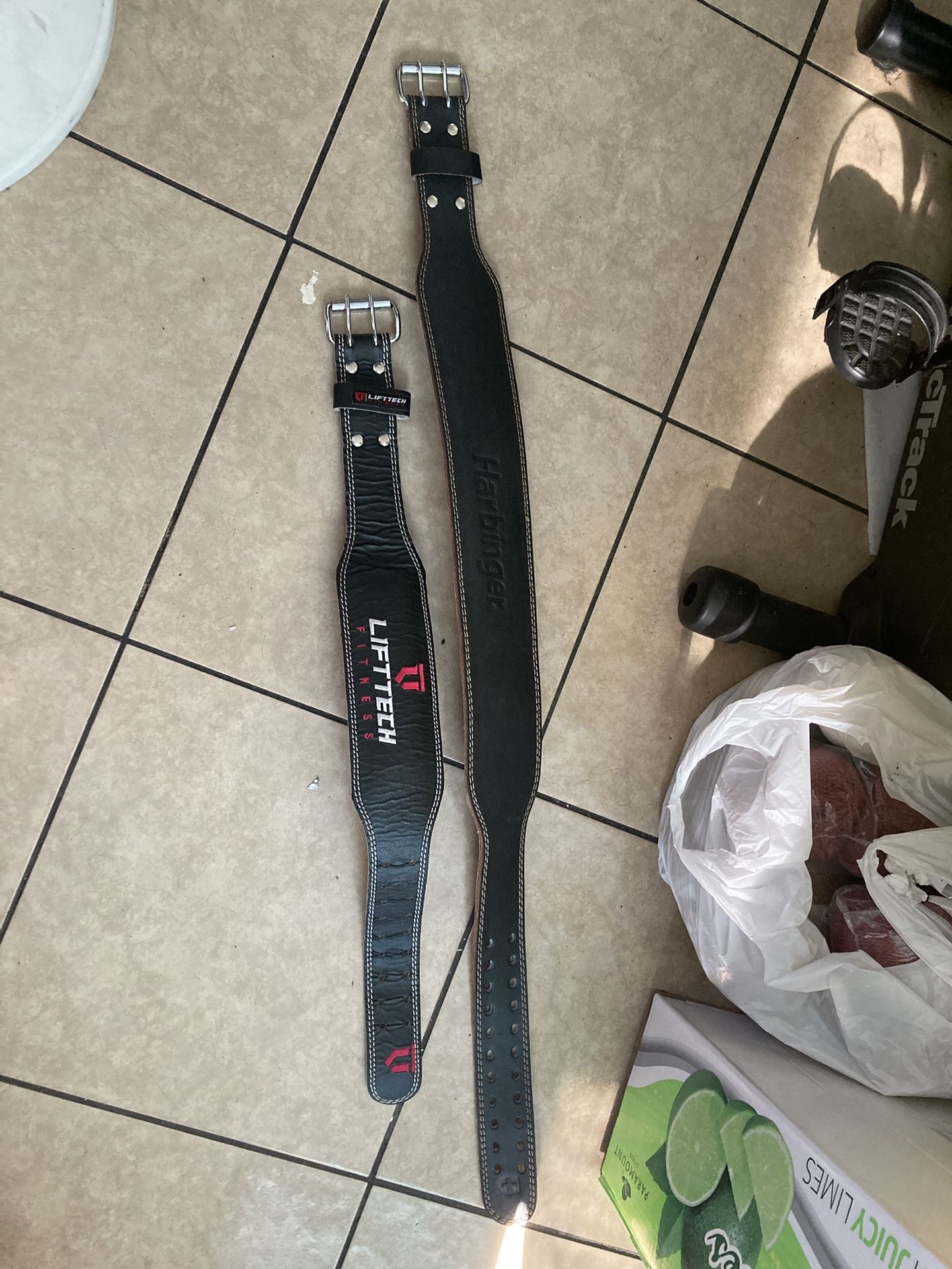 Weight Lifting Belts (2) 