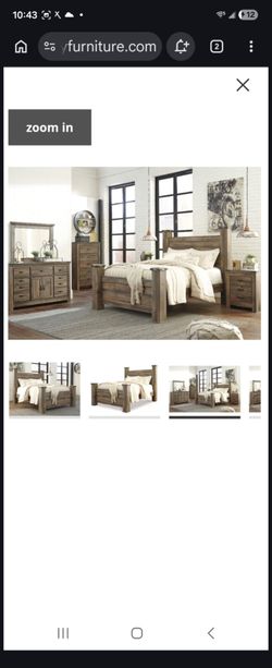 King bedroom set 7pc