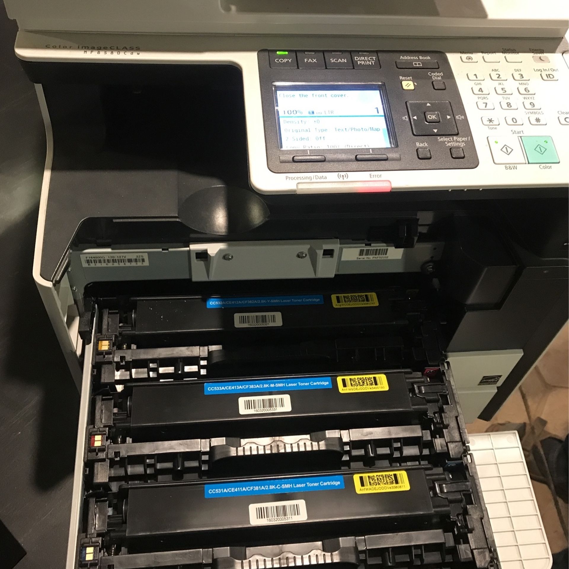 Canon Mf850cdc Color Image Class Printer