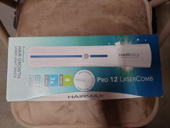 HairMax Pro 12 LaserComb Hair Growth Laser Light Device Hair Loss Treatment