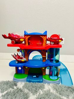 PJ Mask Headquaters Catboy & Gheko robot
