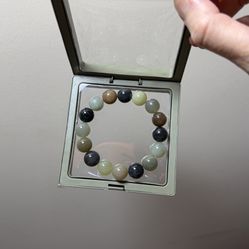 12mm Nephrite Jade/ Hetian Jade With Certificate