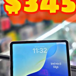 iPad Mini 6 $345 ✅️ 64GB !! LIKE NEW!!