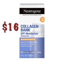 Neutrogena collagen moisturizer