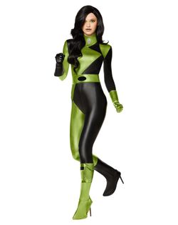 Shego Costume (Size Medium)