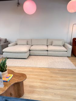 3PC Modular Feather Down Cloud Couch