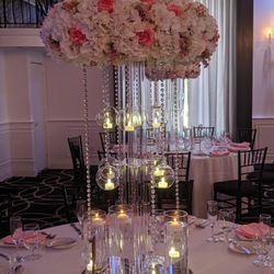 Wedding centerpiece /acrylic/custom design