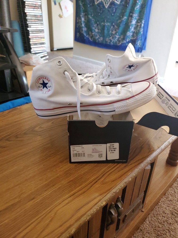 Converse All Star Optical White Size 12