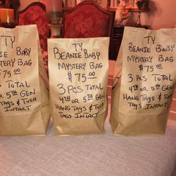 Mystery Bags: TY Beanie Babies 