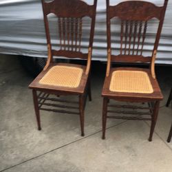 Wooden Chairs $20.