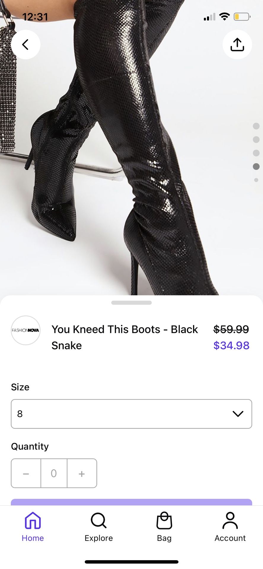 Fashion Nova Boots