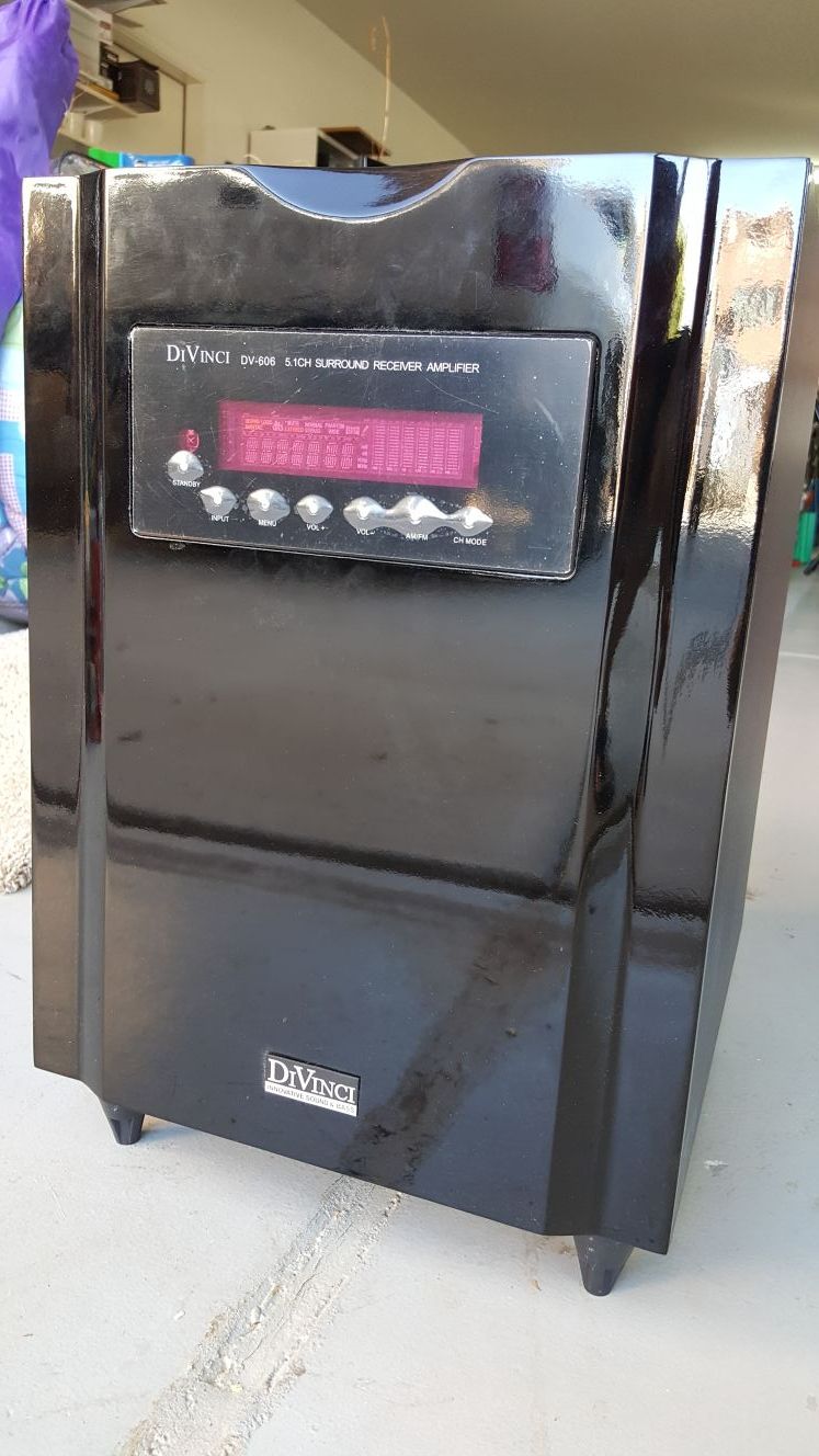 DiVinci powered subwoofer DV-606