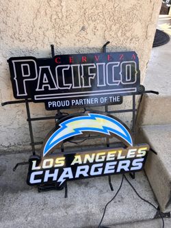 Pacifico chargers neon