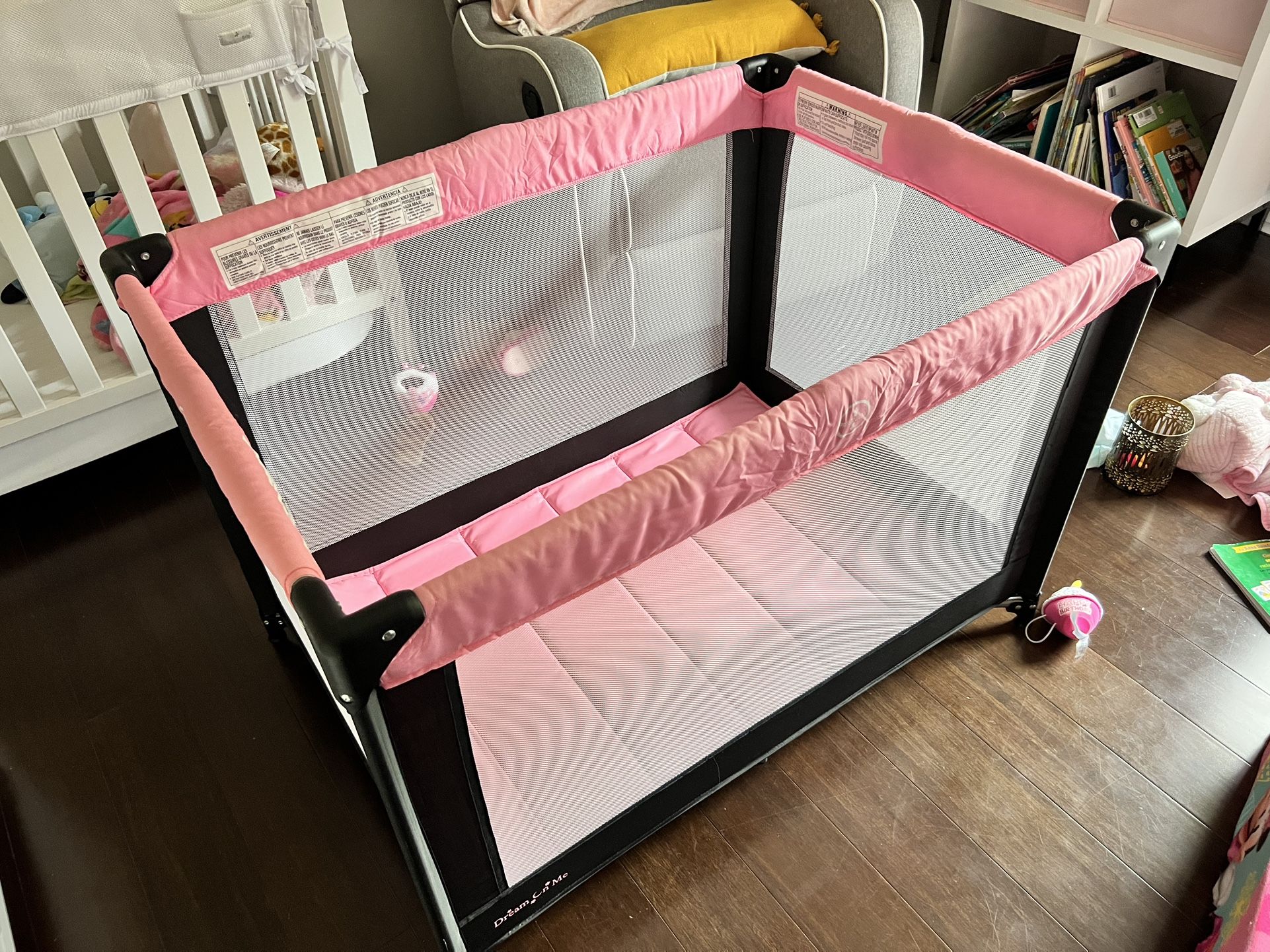 Pink Play Pen 