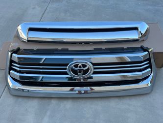2016 Tundra radiator grille and hood bulge