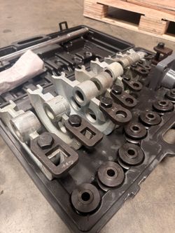 Manual Pipe Bending Kit with 8 Dies