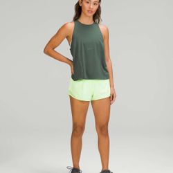 New Lululemon Hotty Hot Low-Rise Lined Short 2.5" Faded Zap size 6