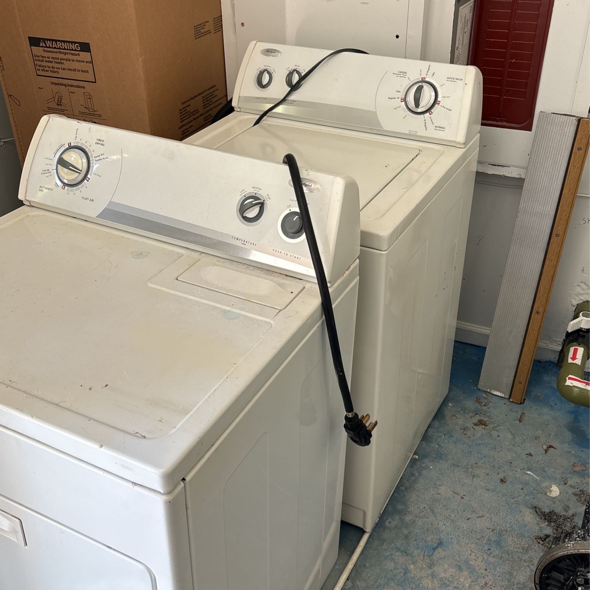 Whirlpool Washer/dryer Combo Set