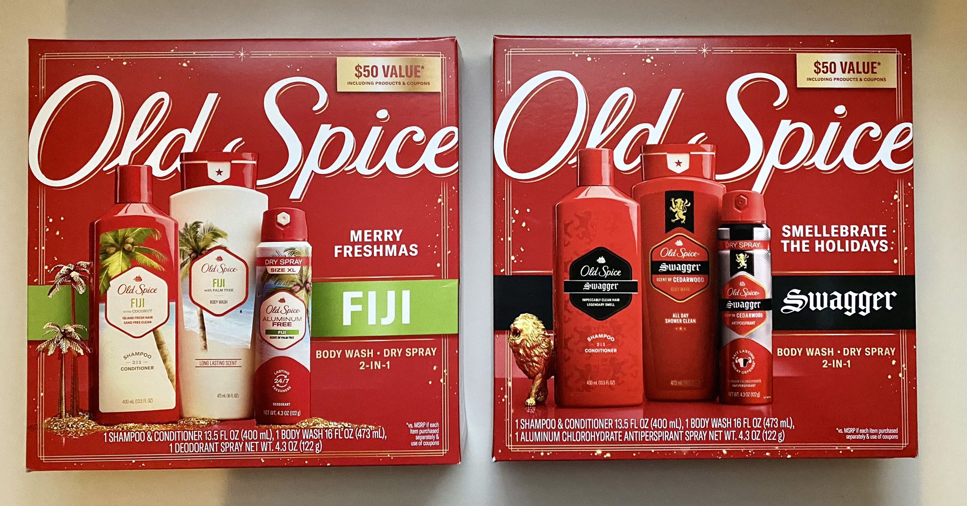 Old Spice gift sets