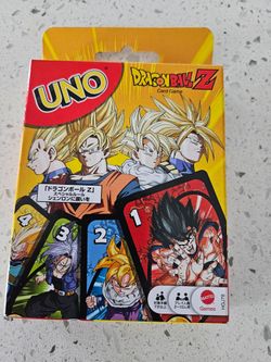 Dragonball Z Uno Cards