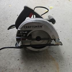 7 1/4 inch Craftsman circular saw