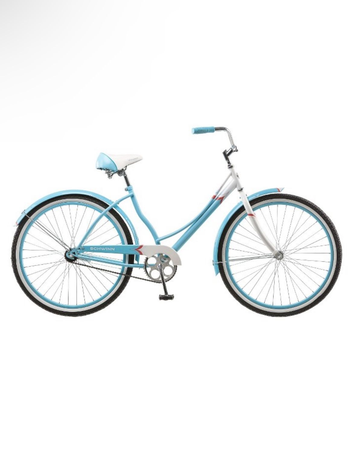 Schwinn Women's Legacy 26 Cruiser Bike Blue/White