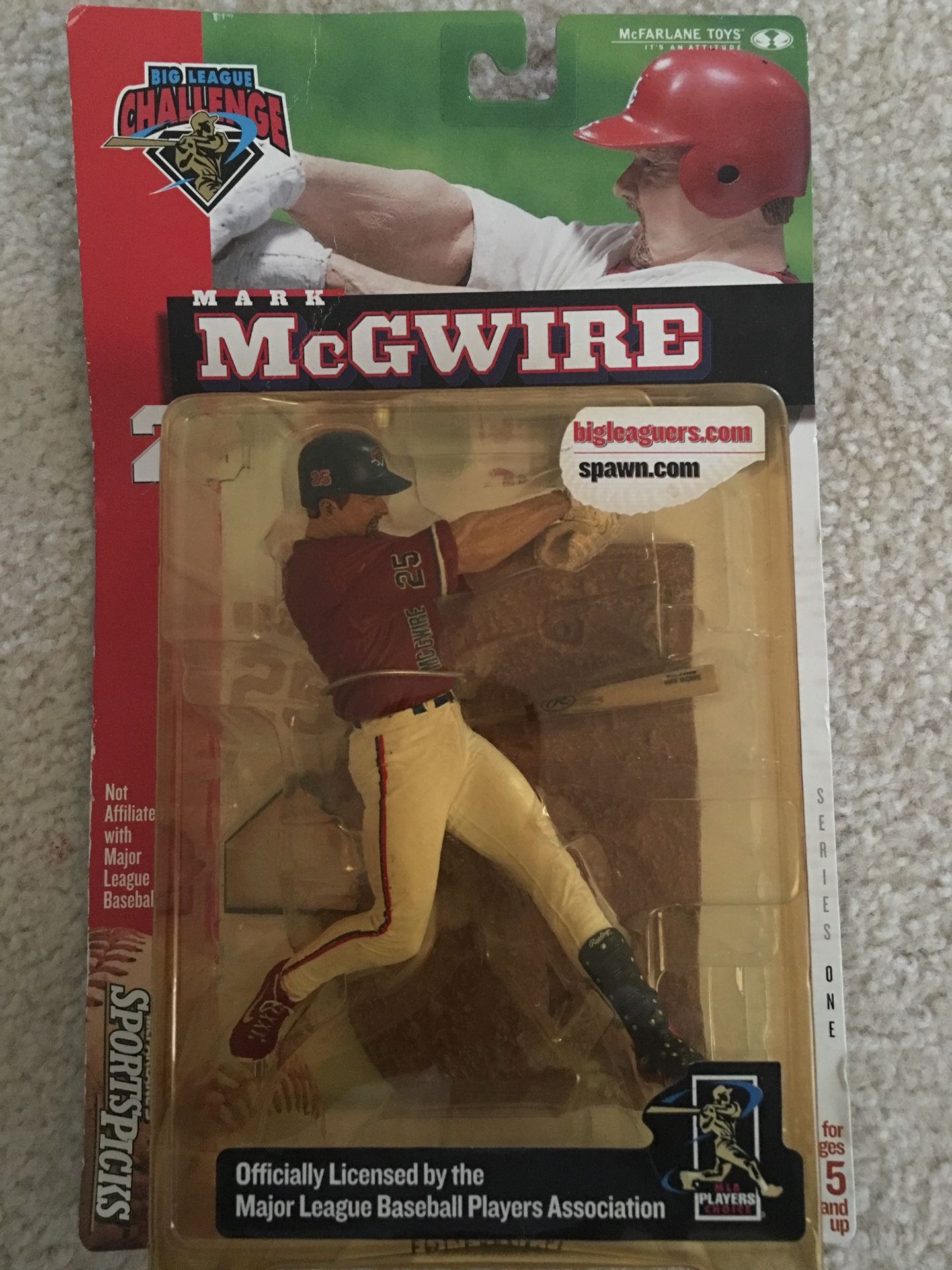 McFarlane Toys MLB Sports Picks Club Exclusive Big League Challenge Action Figure Mark McGwire asking $10