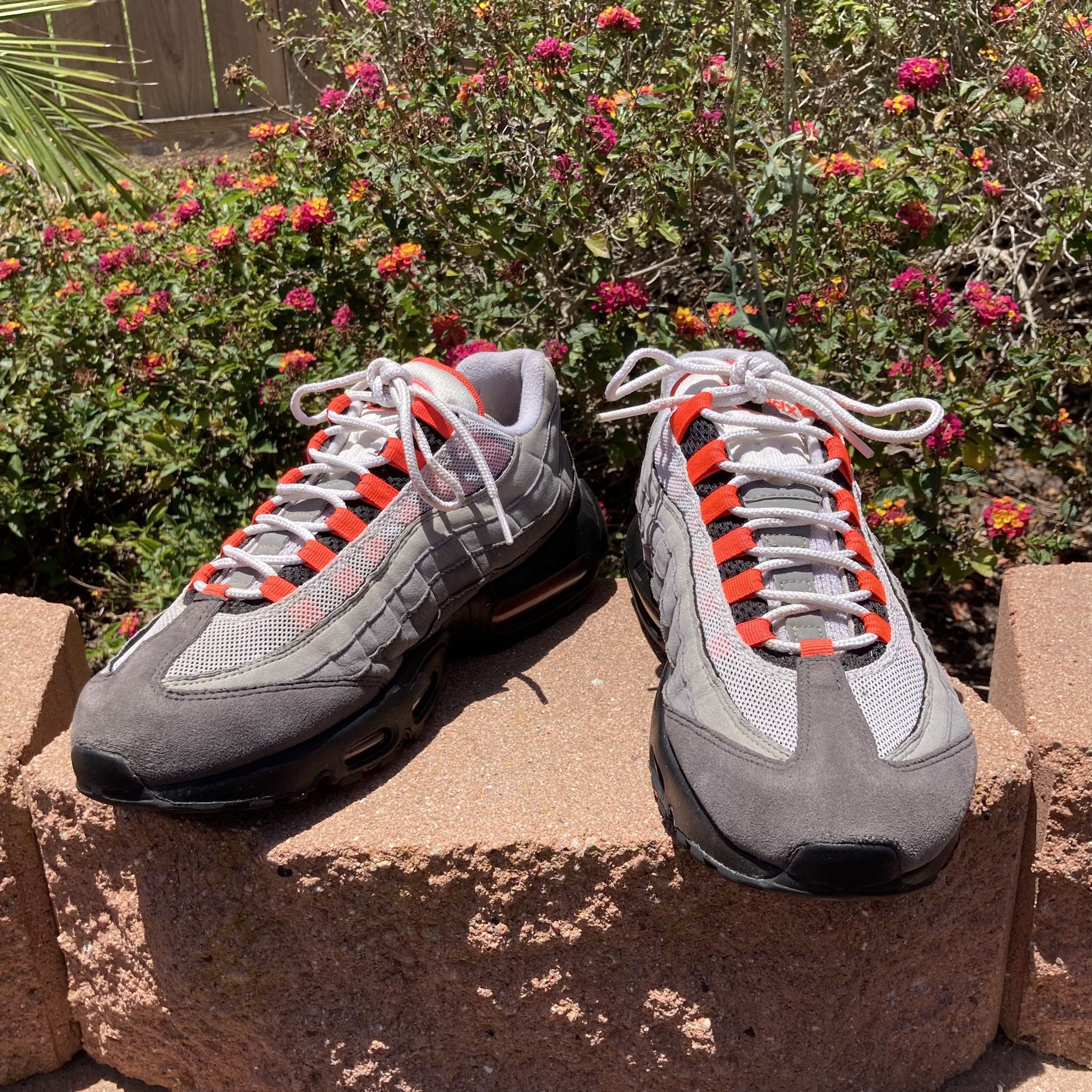 Nike Air Max 95 OG Solar Red M for Sale in Chula Vista, - OfferUp